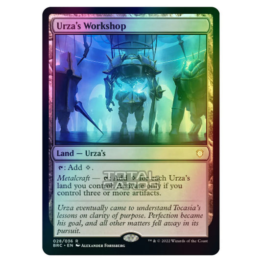 Magic The Gathering - The Brothers War - Commander - Urza's Workshop (Foil)