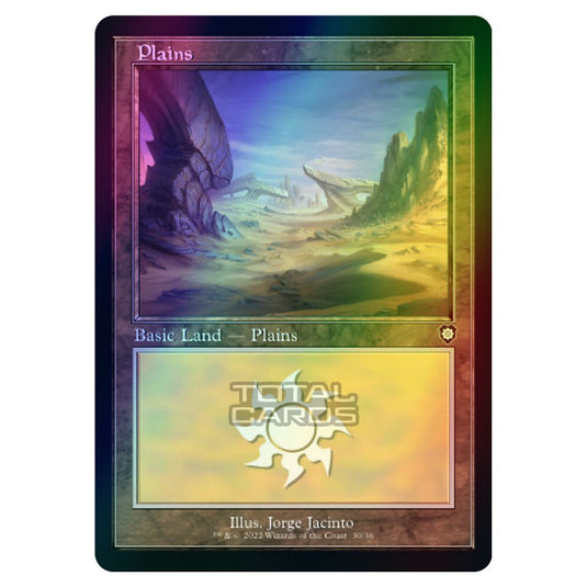 Magic The Gathering - The Brothers War - Commander - Plains (Foil)