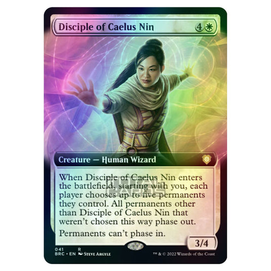 Magic The Gathering - The Brothers War - Commander - Disciple of Caelus Nin (Foil)