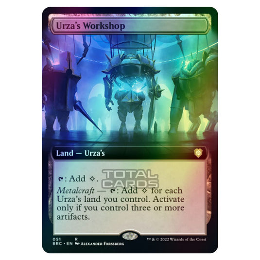 Magic The Gathering - The Brothers War - Commander - Urza's Workshop (Foil)