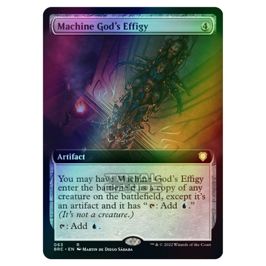 Magic The Gathering - The Brothers War - Commander - Machine God's Effigy (Foil)