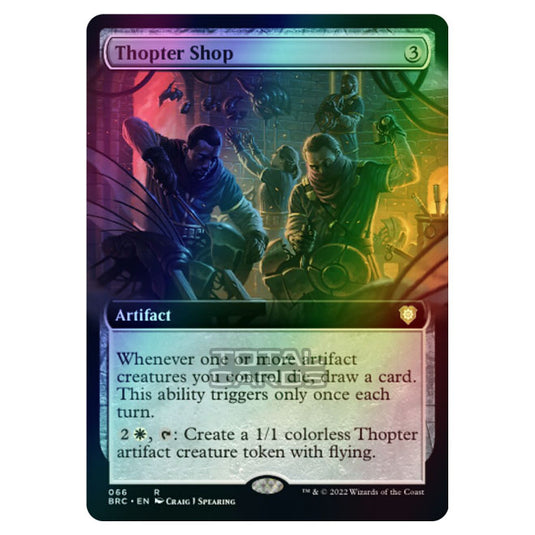 Magic The Gathering - The Brothers War - Commander - Thopter Shop (Foil)