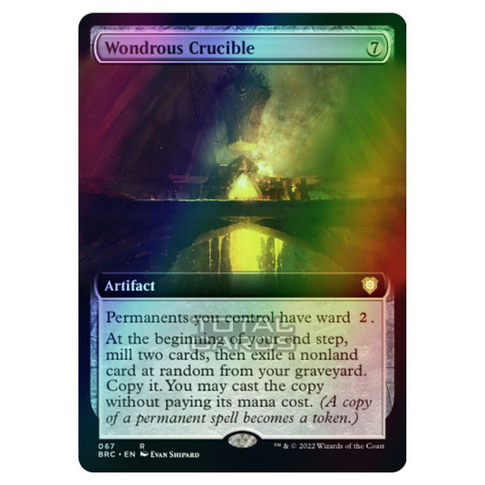 Magic The Gathering - The Brothers War - Commander - Wondrous Crucible (Foil)