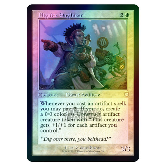 Magic The Gathering - The Brothers War - Commander - Digsite Engineer (Foil)