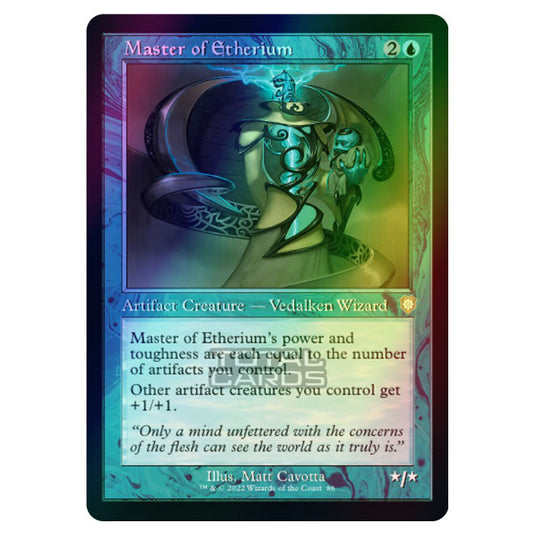 Magic The Gathering - The Brothers War - Commander - Master of Etherium (Foil)