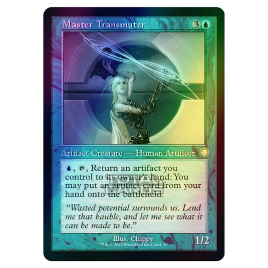 Magic The Gathering - The Brothers War - Commander - Master Transmuter (Foil)