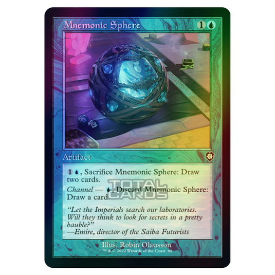 Magic The Gathering - The Brothers War - Commander - Mnemonic Sphere (Foil)