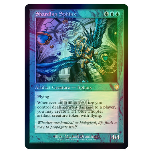 Magic The Gathering - The Brothers War - Commander - Sharding Sphinx (Foil)