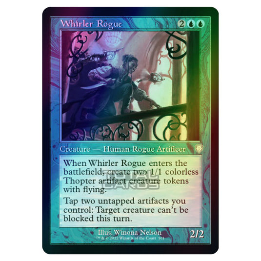 Magic The Gathering - The Brothers War - Commander - Whirler Rogue (Foil)