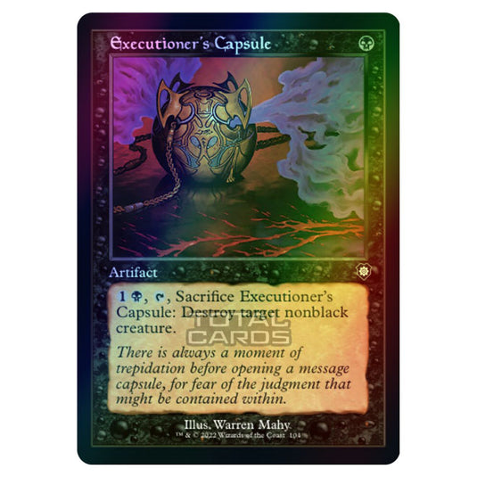 Magic The Gathering - The Brothers War - Commander - Executioner's Capsule (Foil)