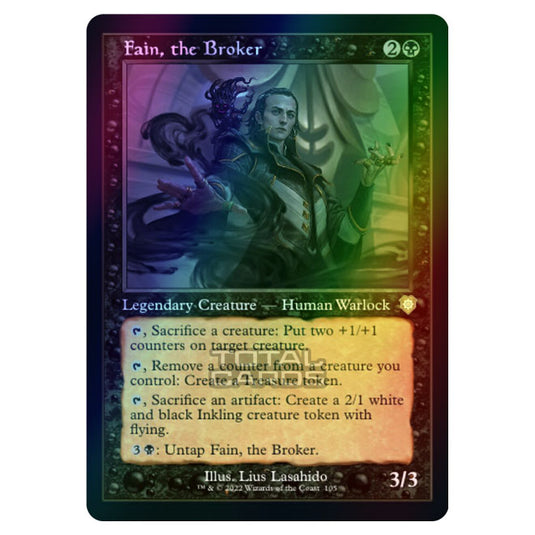 Magic The Gathering - The Brothers War - Commander - Fain, the Broker (Foil)