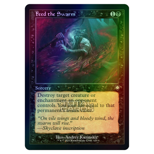 Magic The Gathering - The Brothers War - Commander - Feed the Swarm (Foil)