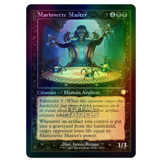 Magic The Gathering - The Brothers War - Commander - Marionette Master (Foil)