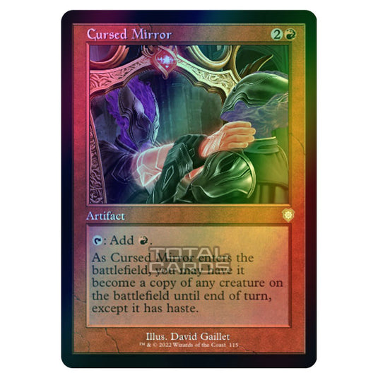 Magic The Gathering - The Brothers War - Commander - Cursed Mirror (Foil)