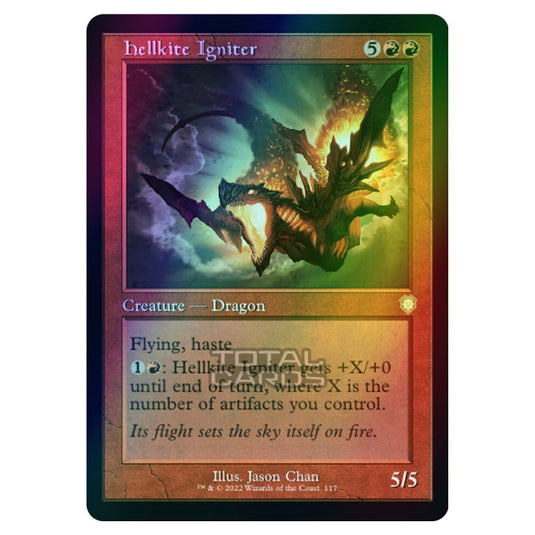 Magic The Gathering - The Brothers War - Commander - Hellkite Igniter (Foil)