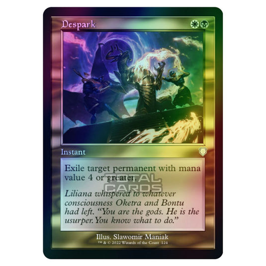 Magic The Gathering - The Brothers War - Commander - Despark (Foil)