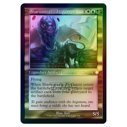 Magic The Gathering - The Brothers War - Commander - Sharuum the Hegemon (Foil)