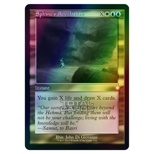 Magic The Gathering - The Brothers War - Commander - Sphinx's Revelation (Foil)