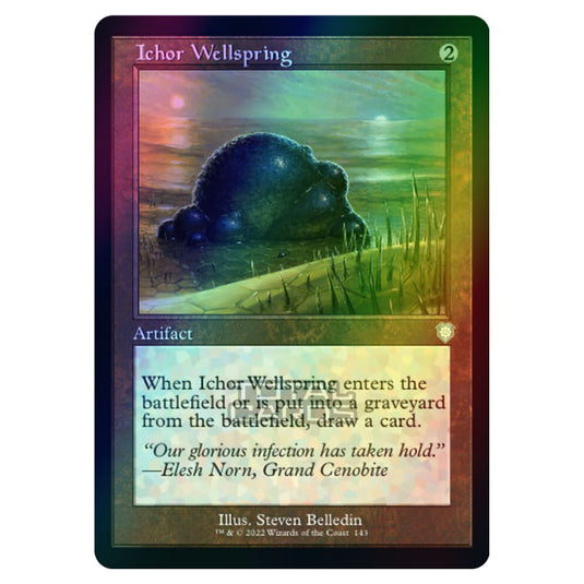 Magic The Gathering - The Brothers War - Commander - Ichor Wellspring (Foil)