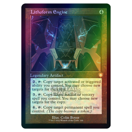 Magic The Gathering - The Brothers War - Commander - Lithoform Engine (Foil)