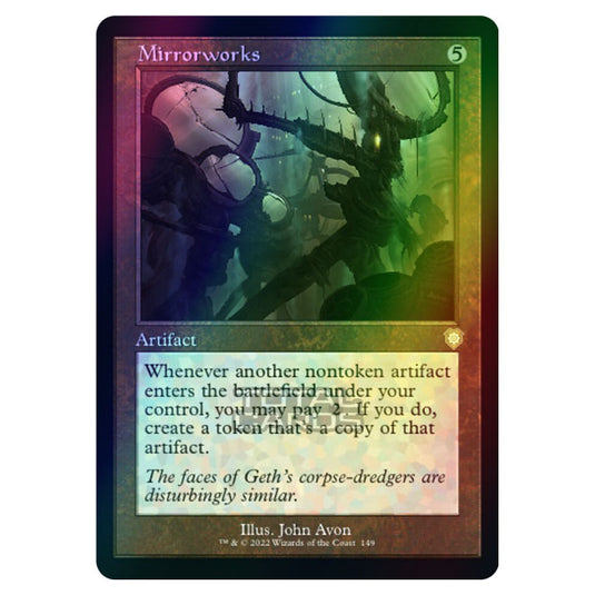 Magic The Gathering - The Brothers War - Commander - Mirrorworks (Foil)