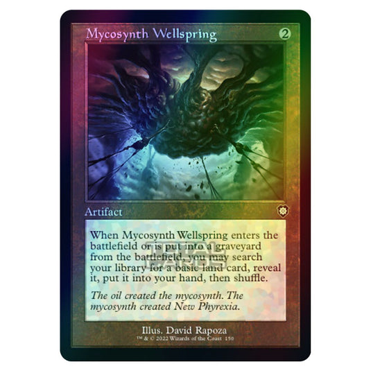 Magic The Gathering - The Brothers War - Commander - Mycosynth Wellspring (Foil)