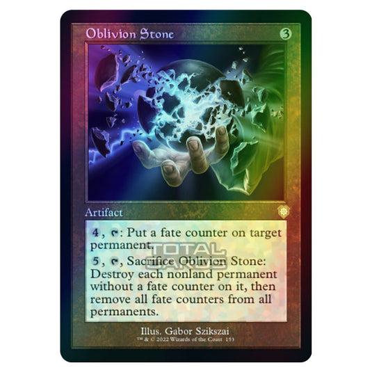 Magic The Gathering - The Brothers War - Commander - Oblivion Stone (Foil)