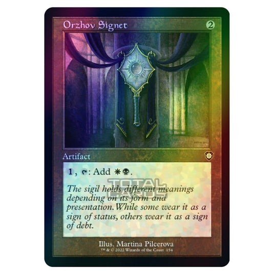 Magic The Gathering - The Brothers War - Commander - Orzhov Signet (Foil)