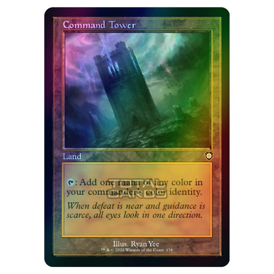 Magic The Gathering - The Brothers War - Commander - Command Tower (Foil)