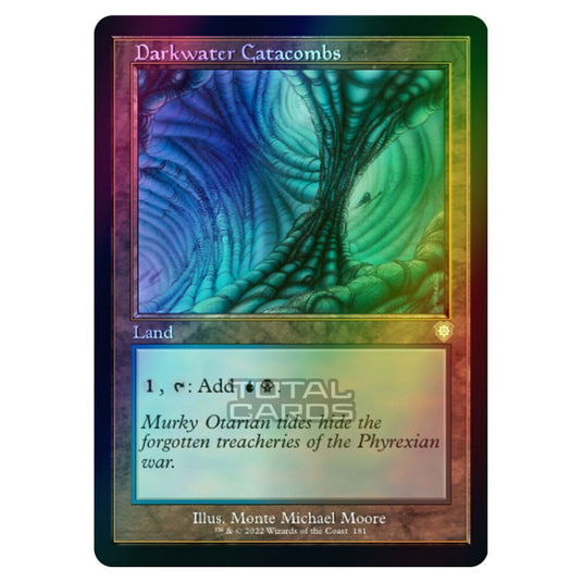 Magic The Gathering - The Brothers War - Commander - Darkwater Catacombs (Foil)