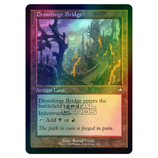 Magic The Gathering - The Brothers War - Commander - Drossforge Bridge (Foil)