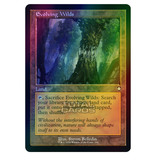 Magic The Gathering - The Brothers War - Commander - Evolving Wilds (Foil)