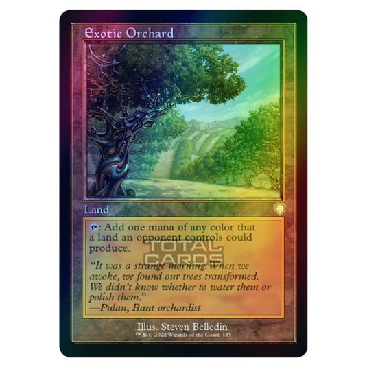 Magic The Gathering - The Brothers War - Commander - Exotic Orchard (Foil)