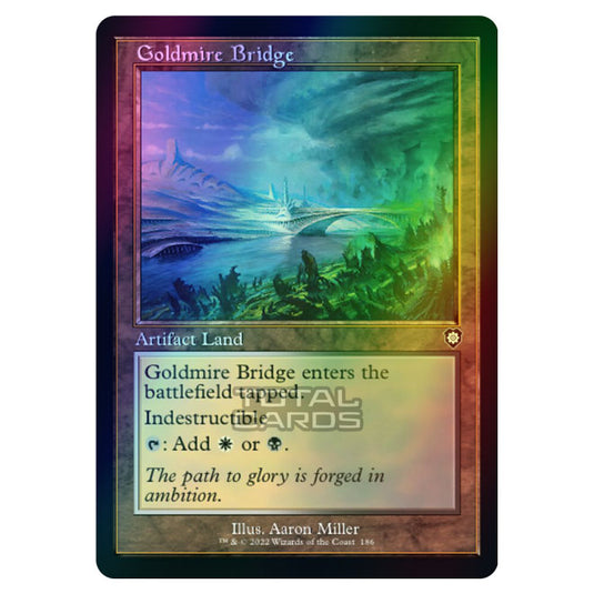 Magic The Gathering - The Brothers War - Commander - Goldmire Bridge (Foil)