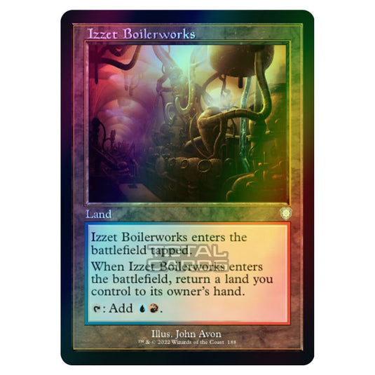 Magic The Gathering - The Brothers War - Commander - Izzet Boilerworks (Foil)