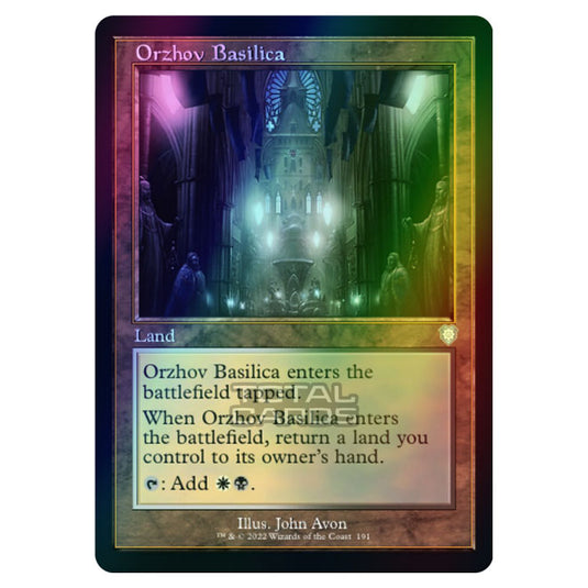 Magic The Gathering - The Brothers War - Commander - Orzhov Basilica (Foil)