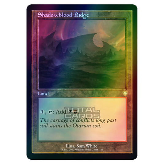 Magic The Gathering - The Brothers War - Commander - Shadowblood Ridge (Foil)