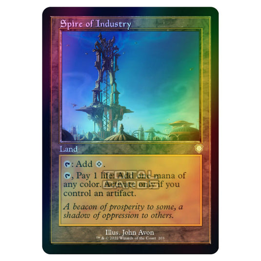 Magic The Gathering - The Brothers War - Commander - Spire of Industry (Foil)