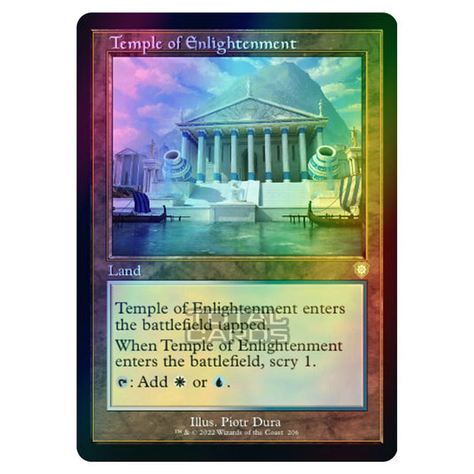 Magic The Gathering - The Brothers War - Commander - Temple of Enlightenment (Foil)