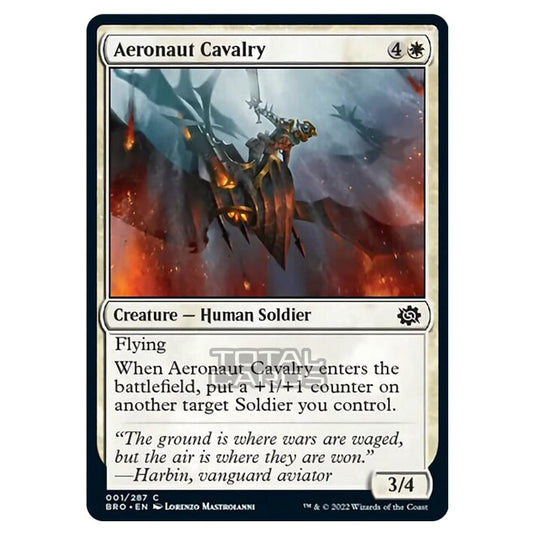 Magic The Gathering - The Brothers War - Aeronaut Cavalry - 001/287