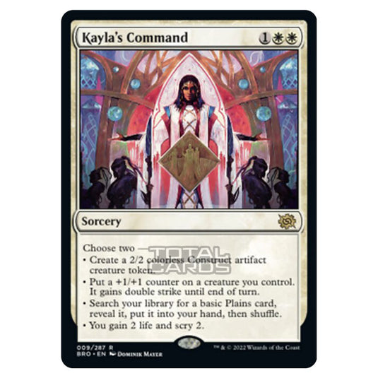 Magic The Gathering - The Brothers War - Kayla's Command - 009/287