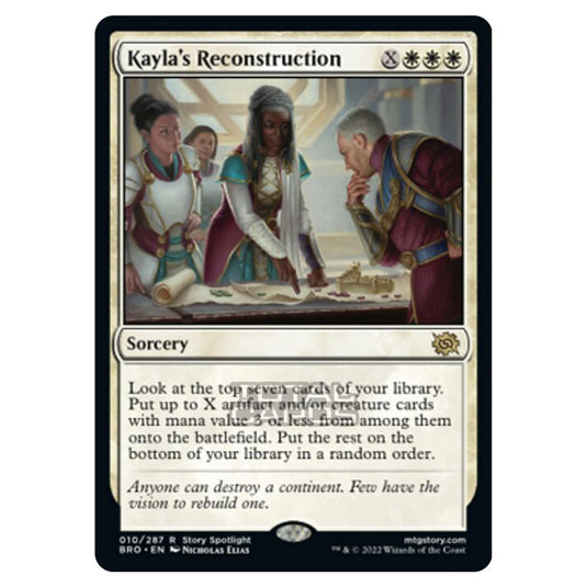 Magic The Gathering - The Brothers War - Kayla's Reconstruction - 010/287