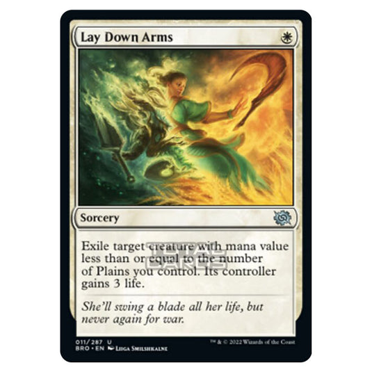 Magic The Gathering - The Brothers War - Lay Down Arms - 011/287