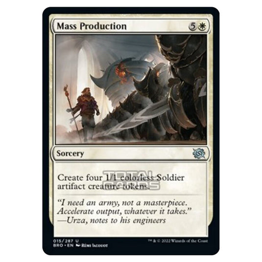 Magic The Gathering - The Brothers War - Mass Production - 015/287