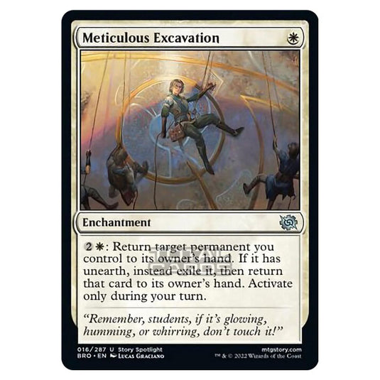 Magic The Gathering - The Brothers War - Meticulous Excavation - 016/287