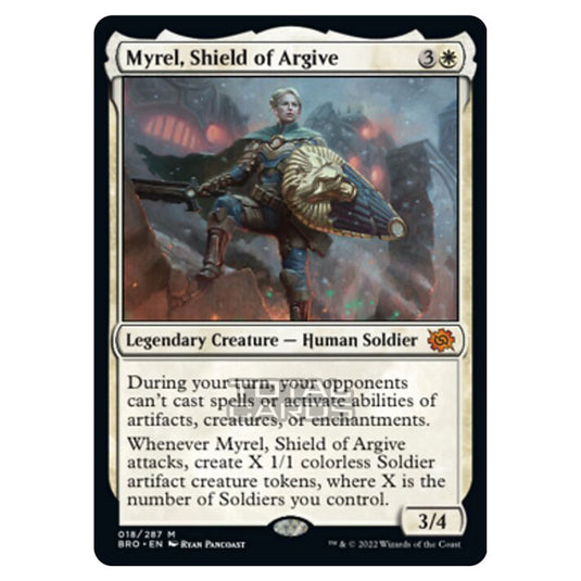 Magic The Gathering - The Brothers War - Myrel, Shield of Argive - 018/287