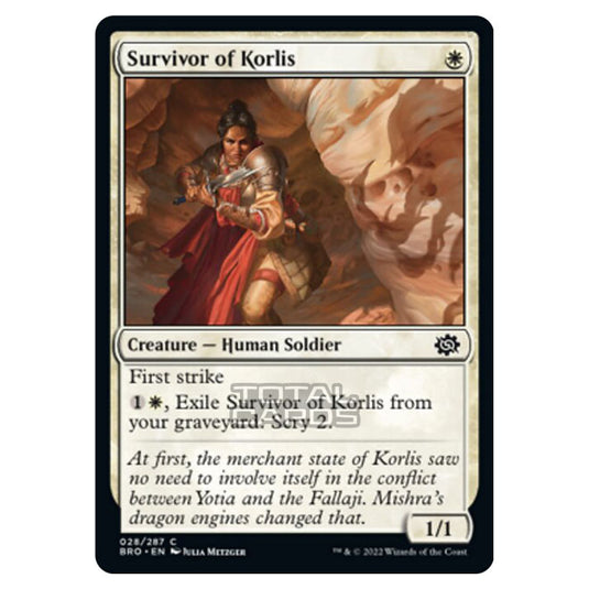 Magic The Gathering - The Brothers War - Survivor of Korlis - 028/287