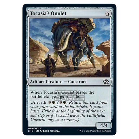 Magic The Gathering - The Brothers War - Tocasia's Onulet - 039/287