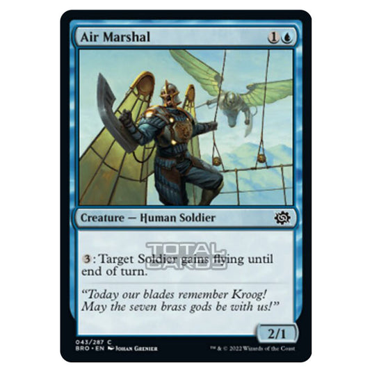 Magic The Gathering - The Brothers War - Air Marshal - 043/287