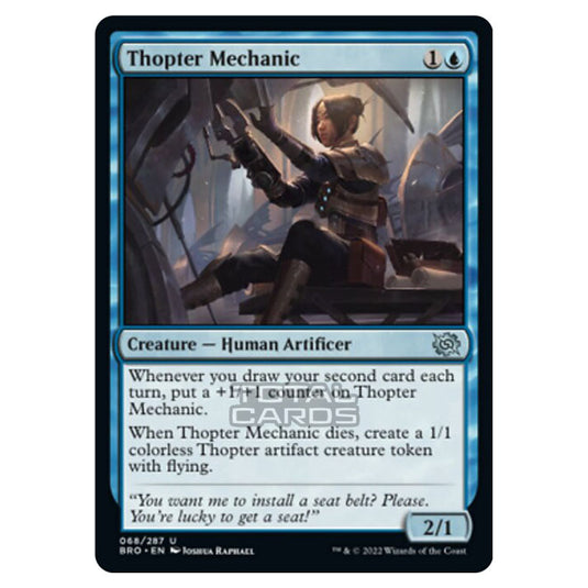 Magic The Gathering - The Brothers War - Thopter Mechanic - 068/287